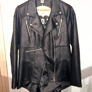 Size large umbrella academy leather jacket